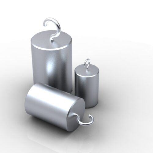 Hanging masses from 1g to 20kg – 1N to 200N – M classes