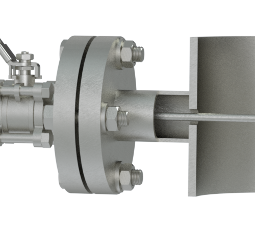 Process Analyzer Sample Probe Assembly (SPA) with Conax Technologies Packing Gland (PG)