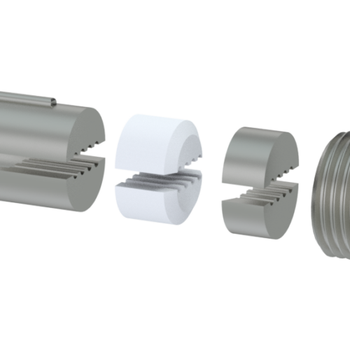 SPGA/DSPGA multi-hole split compression seal fitting